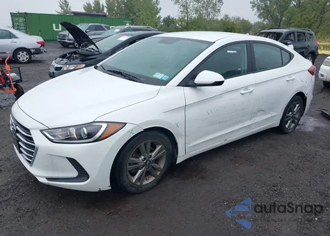 2018 Hyundai Elantra Sel из США, поврежденный, VIN 5NPD84LF1JH385445
